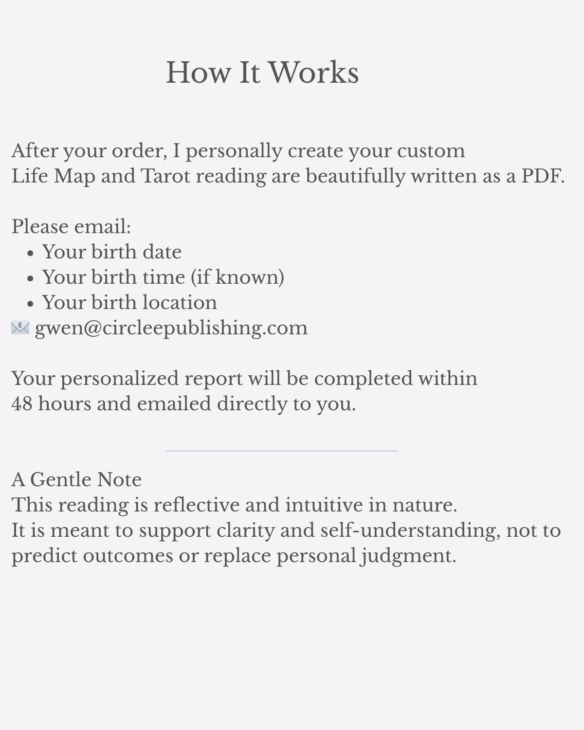 Life Map Plus Tarot Reading - 4 Cards, Past, Present, Future, & The Lesson Carrying You Forward