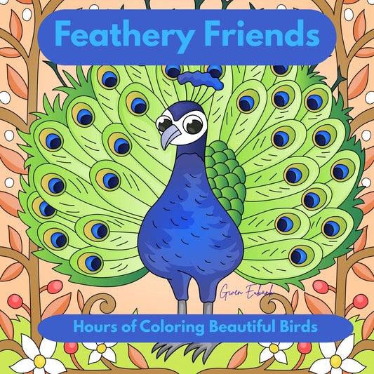 Feathery Friends Coloring Book