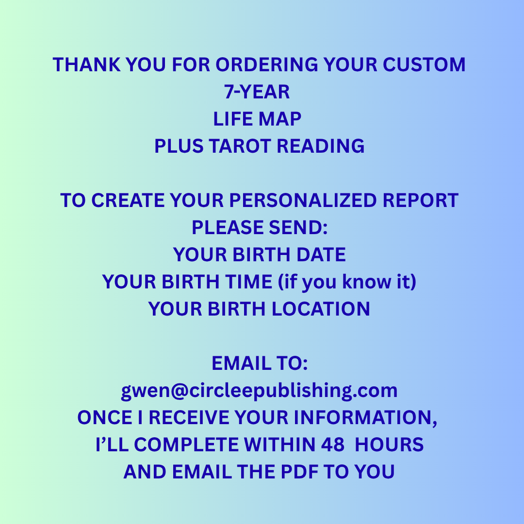 B Life Map Plus Tarot  Reading - 4 Cards, Past, Present, Future, & The Lesson Carrying You Forward