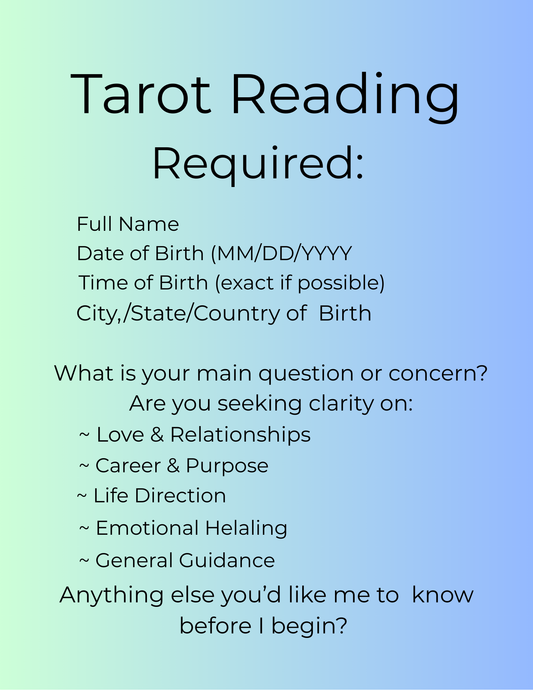 Tarot Reading